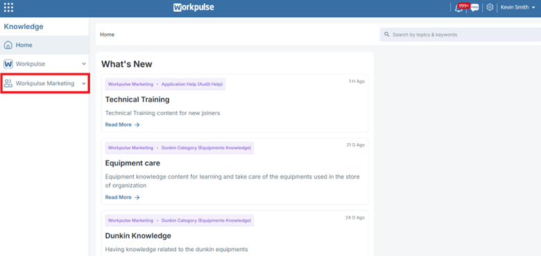 Knowledge (December 2024 Release) - Workpulse